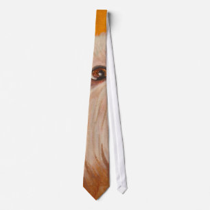 West Highland White Terrier Portrait Tie