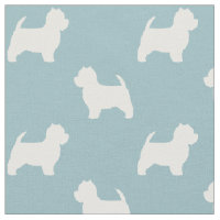 West Highland White Terrier Silhouettes Pattern