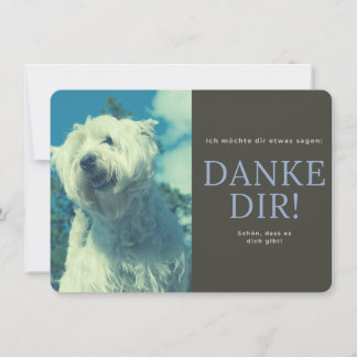 West Highland White Terrier Thank You Card