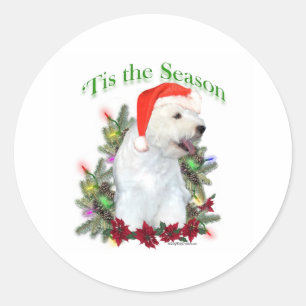 West Highland White Terrier ‘Tis Classic Round Sticker