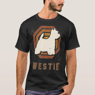 West Highland White Terrier Vintage Retro Classic  T-Shirt
