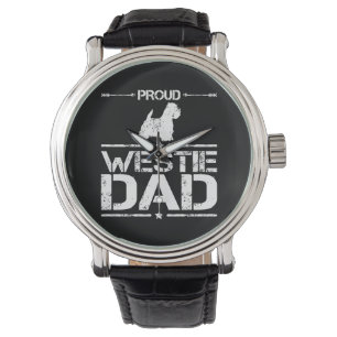 West Highland White Terrier Westie Dog Dad Watch