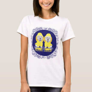 West Highland White Terriers Rain T-Shirt