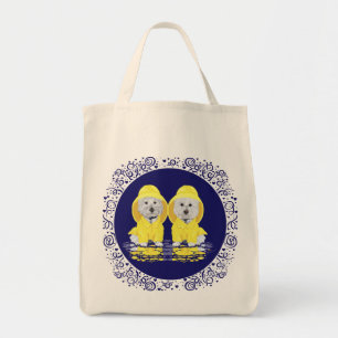 West Highland White Terriers Rain Tote Bag