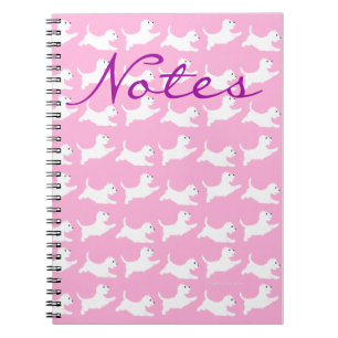West Highland White Terriers Spiral Notebook