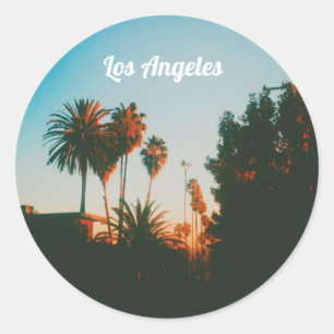 West Hollywood, Los Angeles, California Classic Round Sticker