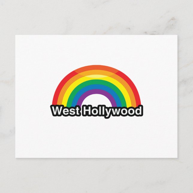 WEST HOLLYWOOD POSTCARD (Front)