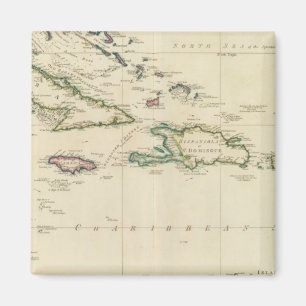 West India Islands 2 Magnet