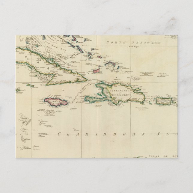 West India Islands 2 Postcard (Front)