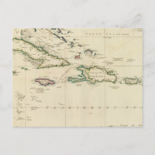 West India Islands 2 Postcard