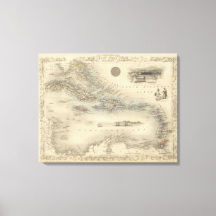 West India Islands 3 Canvas Print