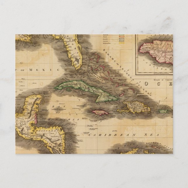 West India Islands Postcard (Front)