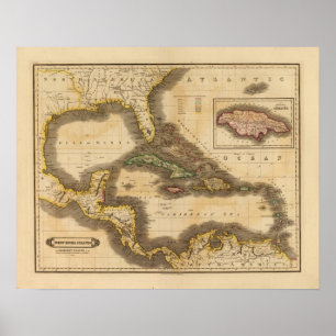 West India Islands Poster