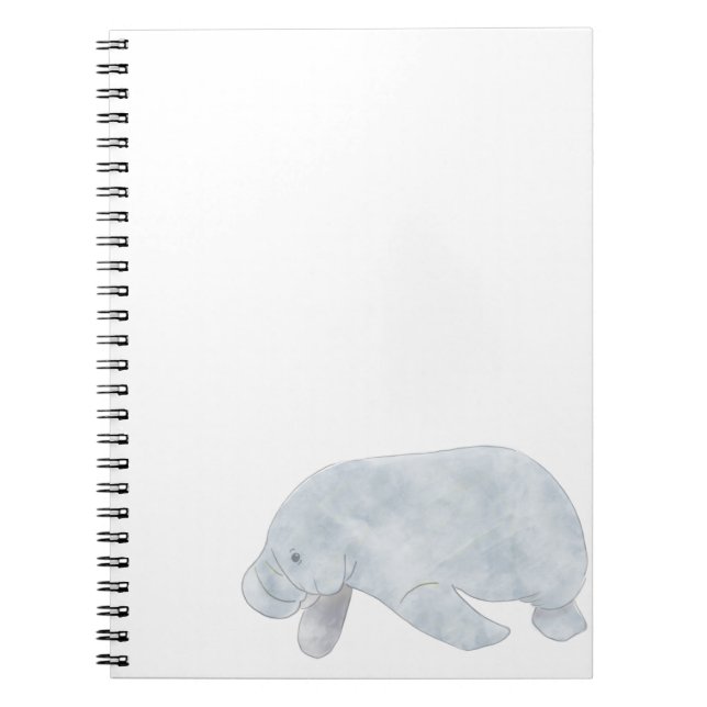 WEST INDIAN MANATEE NOTEBOOK (Front)