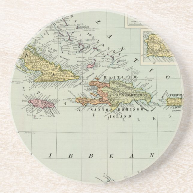 West Indies 11 Coaster (Front)