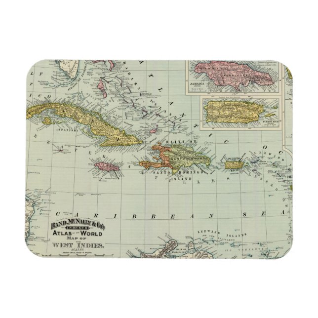 West Indies 11 Magnet (Horizontal)
