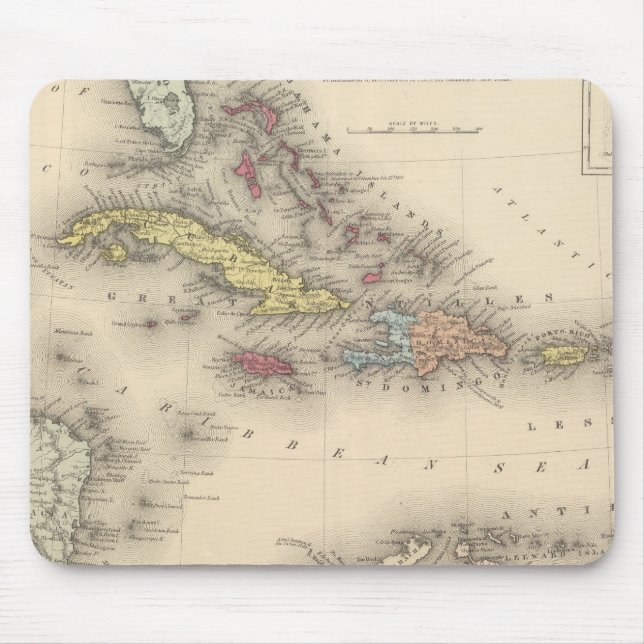 West Indies 12 Mouse Pad (Front)