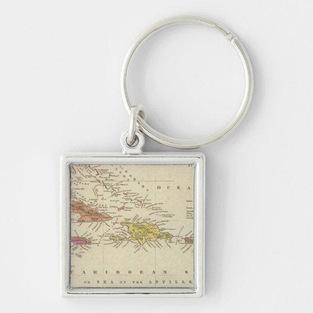 West Indies 14 Key Ring (Front)