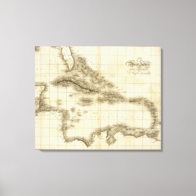 West Indies 17 Canvas Print (Front)