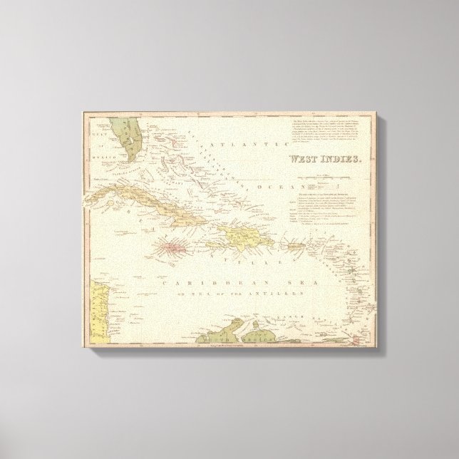 West Indies 17 Canvas Print (Front)