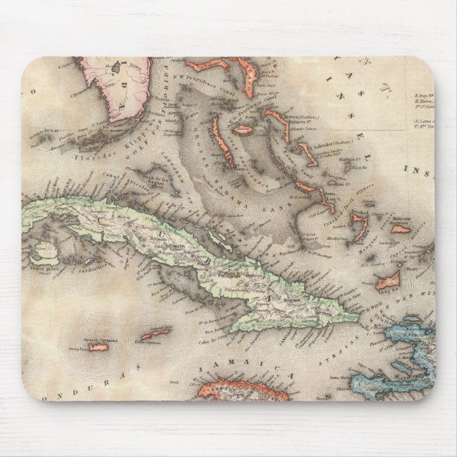 West Indies 2 Mouse Pad (Front)