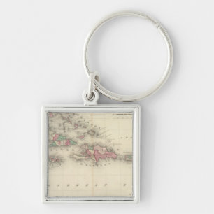 West Indies 3 Key Ring