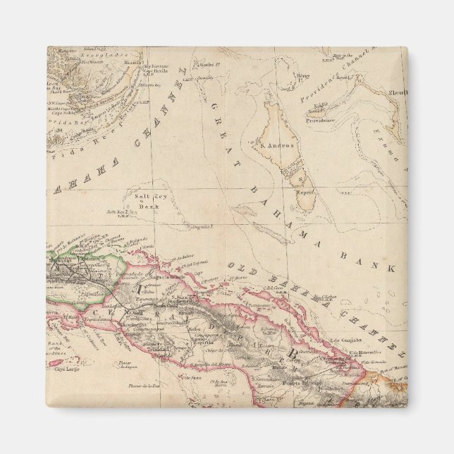 West Indies 3 Magnet (Front)