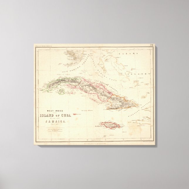 West Indies 4 Canvas Print (Front)