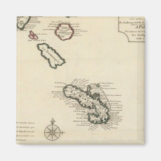West Indies 7 Magnet (Front)