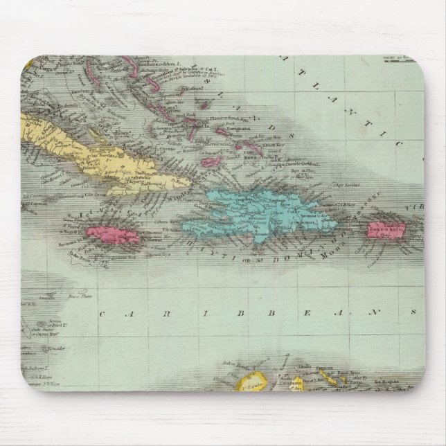 West Indies 8 Mouse Pad (Front)
