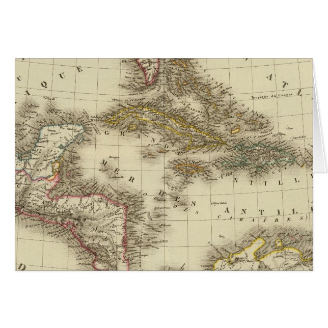 West Indies Central America (Front Horizontal)