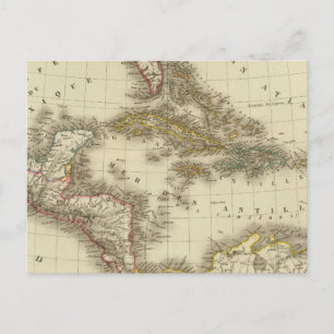 West Indies Central America Postcard