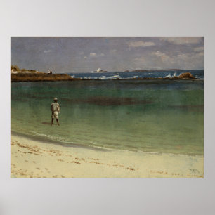 West Indies Coast Scene by Albert Bierstadt Poster