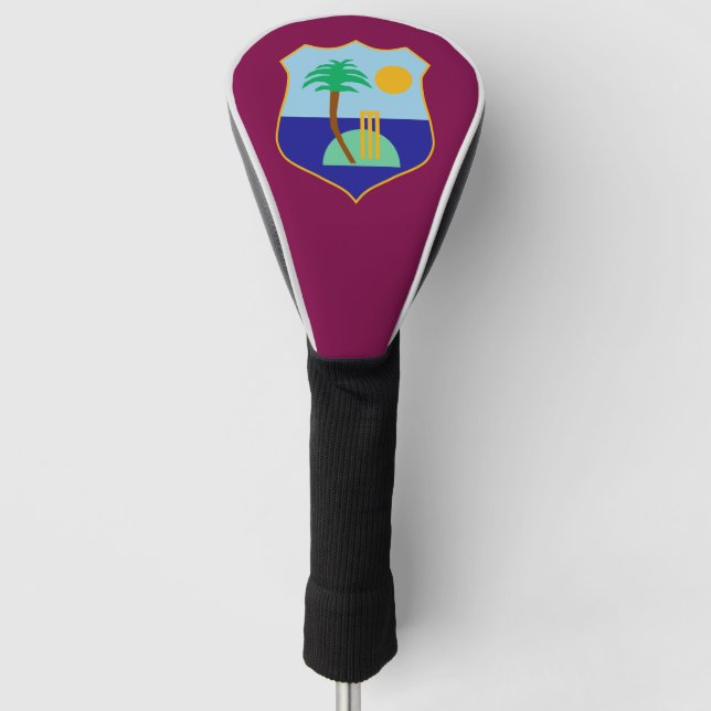 West Indies cricket flag  Golf Head Cover (Front)