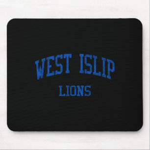 West Islip High School Hs West Islip Ny Vintage Sr Mouse Pad