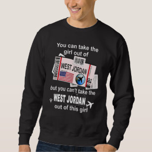 West Jordan Boarding Pass  West Jordan Girl Sweatshirt