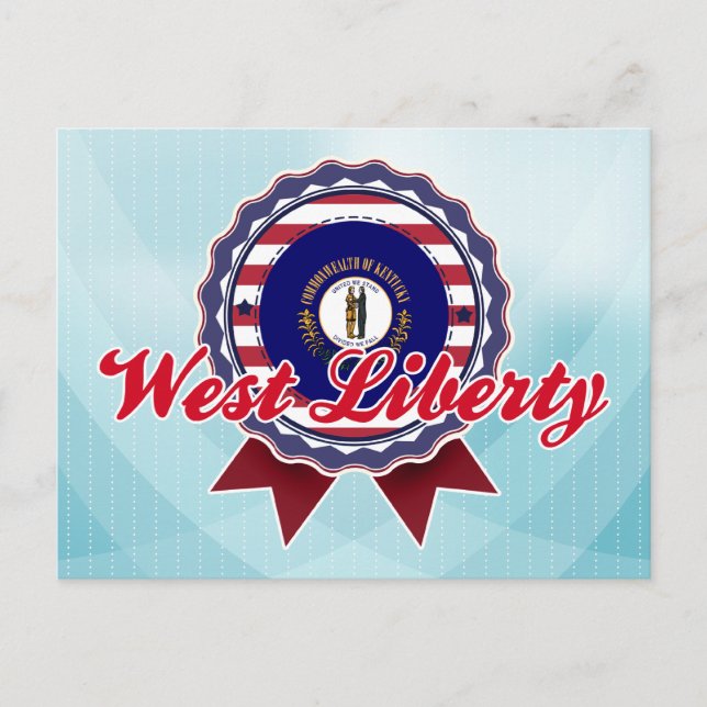 West Liberty, KY Postcard (Front)