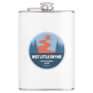West Little Owyhee Wild And Scenic River Oregon Hip Flask