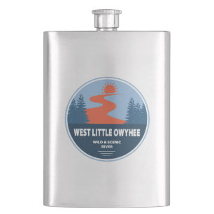 West Little Owyhee Wild And Scenic River Oregon Hip Flask