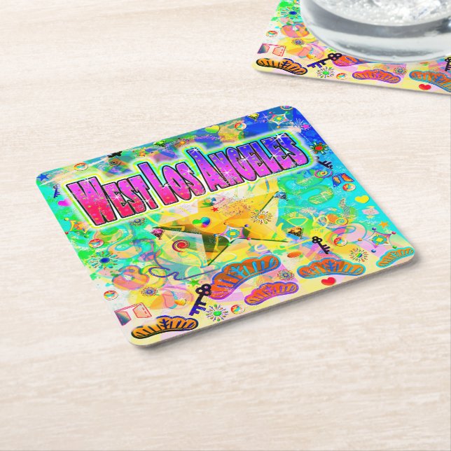 West Los Angeles Epoch Hour Coaster (Angled)