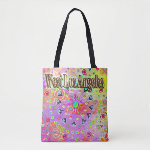 West Los Angeles Lucky Golden Tote Bag
