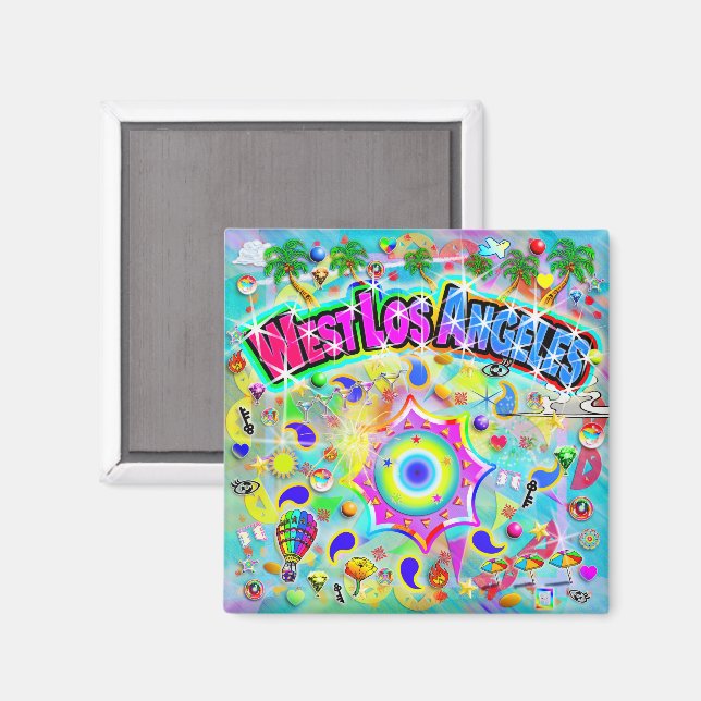 West Los Angeles Mystic Dance Magnet (Front/Back)