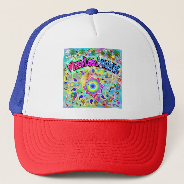 West Los Angeles Mystic Dance Trucker Hat (Front)