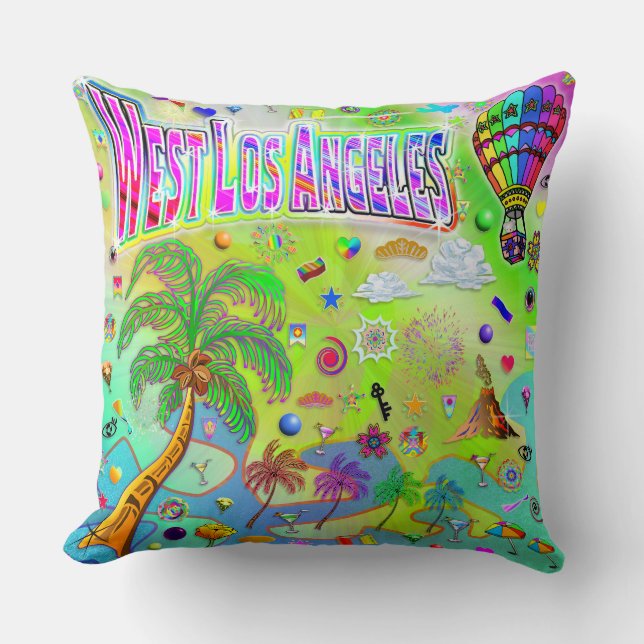 West Los Angeles Timeless Melody Pillow (Front)