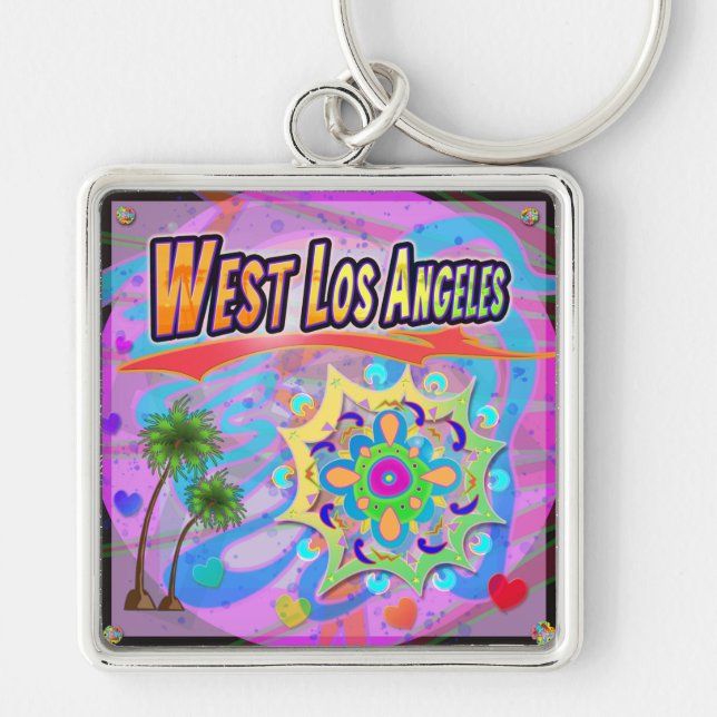 West Los Angeles True Progress Keychain (Front)