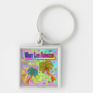 West Los Angeles Vacation Target Keychain