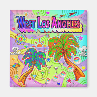 West Los Angeles Vacation Target Magnet