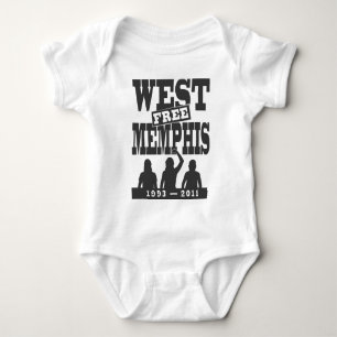 West Memphis Three Baby Bodysuit