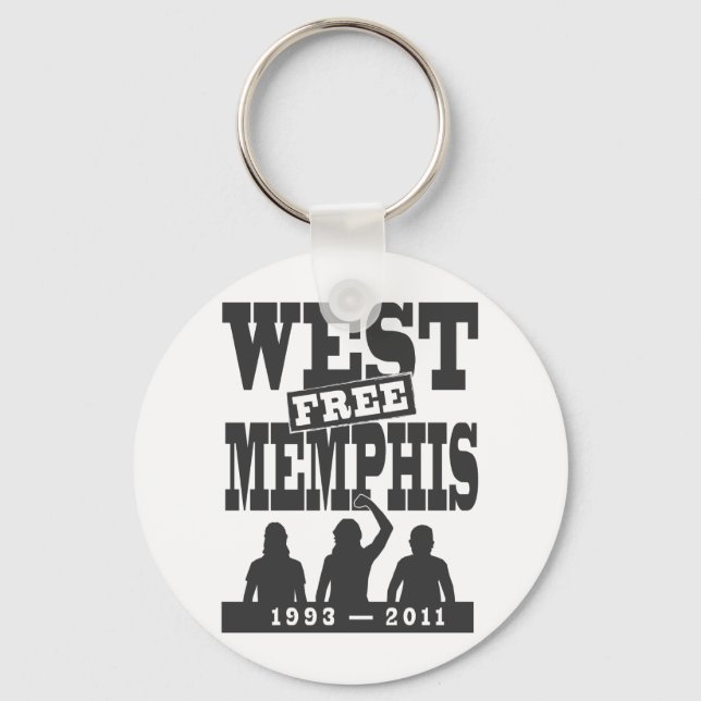 West Memphis Three Key Ring (Front)