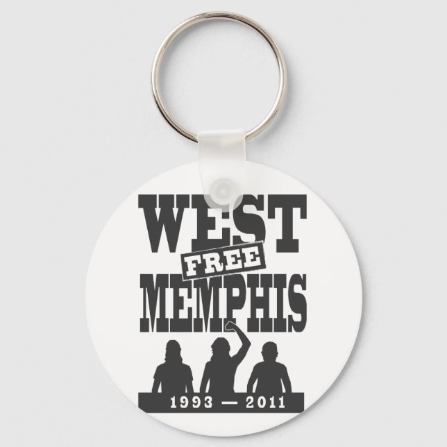 West Memphis Three Key Ring (Front)